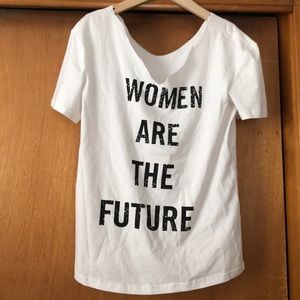 women are the future tee